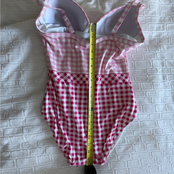 Draper James one piece bathing suit, size 10 - Picture 4 of 5